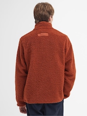 Barbour® Orange Moor Berber Fleece Jacket - Image 3 of 7
