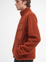 Barbour® Orange Moor Berber Fleece Jacket - Image 4 of 7