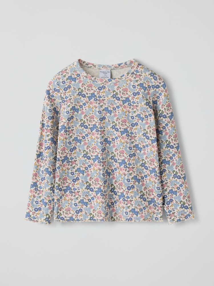Polarn O. Pyret White Long Sleeve Top - Image 1 of 2 Polarn O. Pyret White Long Sleeve Top - Image 1 of 2