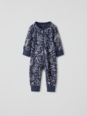 Polarn O. Pyret Blue Overall Dinosaurs Pyjamas - Image 1 of 4