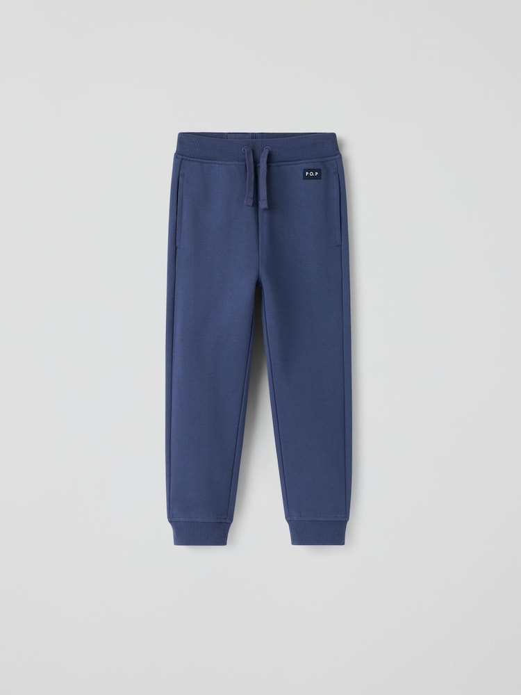 Polarn O. Pyret Soft Joggers With Pockets - Image 2 of 3