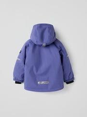 Polarn O. Pyret Purple Waterproof Padded Snowy Jacket - Image 2 of 5