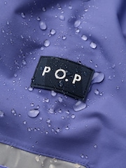 Polarn O. Pyret Purple Waterproof Padded Snowy Jacket - Image 3 of 5