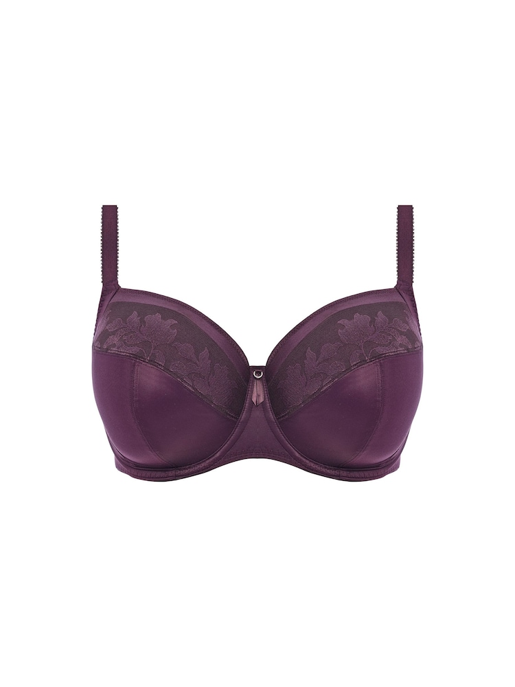 Fantasie Purple Illusion Underwire Side Support Bra - Image 4 of 4