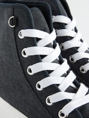 Black Forever Comfort® Chunky High Top Baseball Trainers - Image 7 of 7