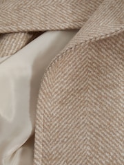 Reiss Hardwick Italian Wool Blend Double Breasted Coat - Image 9 of 9