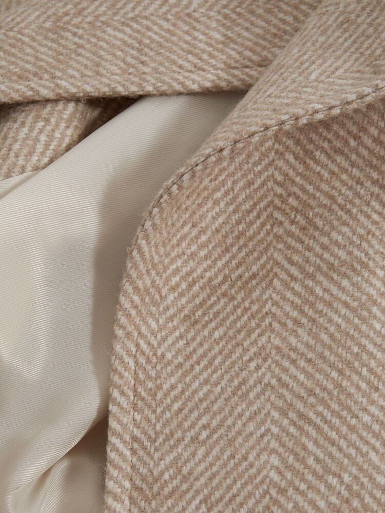 Reiss Hardwick Italian Wool Blend Double Breasted Coat - Image 9 of 9