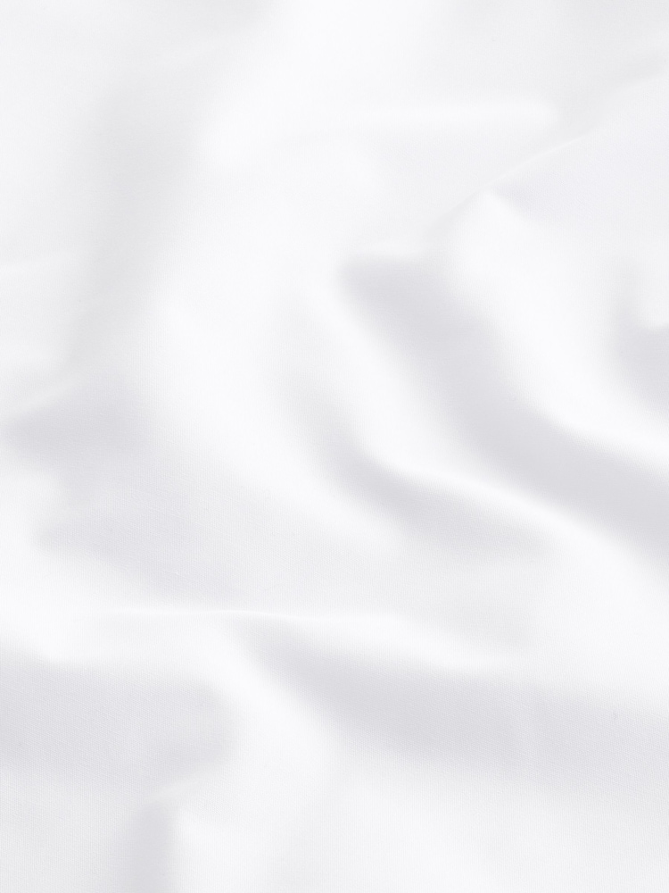 White Regular Fit Easy Care Short Sleeve Smart Shirts 3 Pack - Image 4 of 4 White Regular Fit Easy Care Short Sleeve Smart Shirts 3 Pack - Image 4 of 4