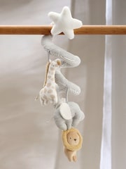 Mamas & Papas Grey Welcome To The World Travel Spiral - Image 1 of 2