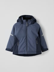 Polarn O. Pyret Blue Waterproof Padded Icy Jacket - Image 1 of 4