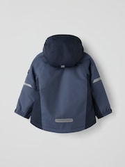 Polarn O. Pyret Blue Waterproof Padded Icy Jacket - Image 2 of 4