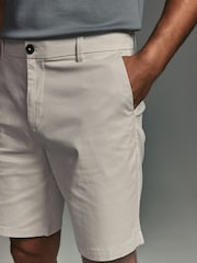 Blue/Bone Slim Fit Stretch Chinos Shorts 2 Pack - Image 10 of 14