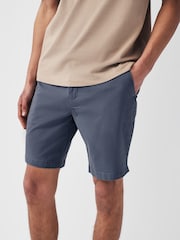 Blue/Bone Slim Fit Stretch Chinos Shorts 2 Pack - Image 4 of 14