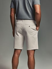 Blue/Bone Slim Fit Stretch Chinos Shorts 2 Pack - Image 9 of 14
