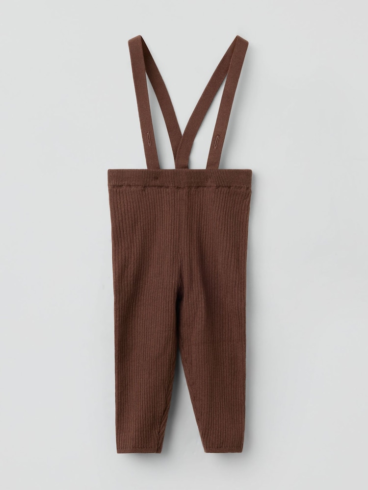 Polarn O. Pyret Knitted Dungarees - صورة 1 من 2 Polarn O. Pyret Knitted Dungarees - صورة 1 من 2