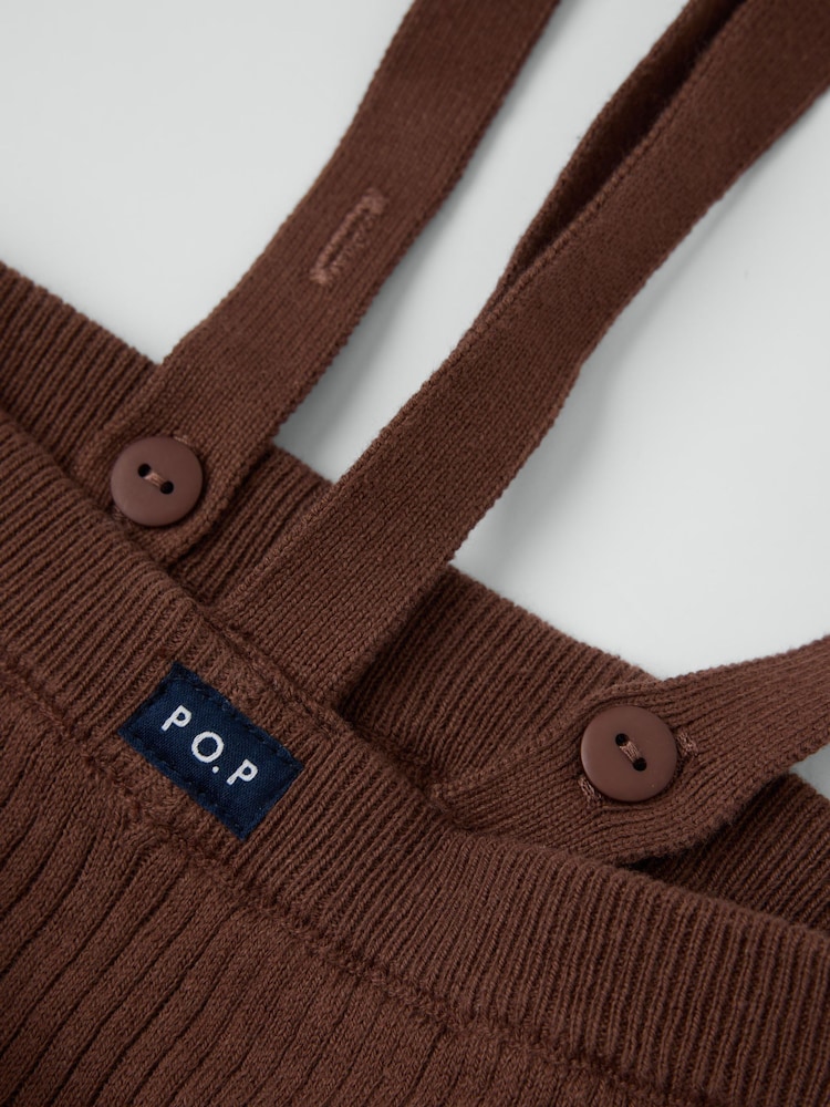 Polarn O. Pyret Knitted Dungarees - صورة 2 من 2 Polarn O. Pyret Knitted Dungarees - صورة 2 من 2