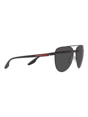 Prada Sport 0PS 52WS Black Sunglasses - Image 8 of 11