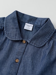 Polarn O. Pyret Blue Long Sleeve Blouse - Image 2 of 2