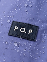 Polarn O. Pyret Blue Waterproof Padded Overall Snowy Puddlesuit - Image 3 of 5