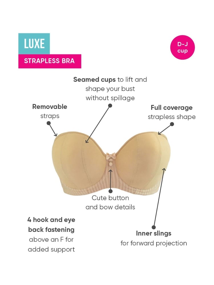 Curvy Kate Luxe Strapless Bra - Image 5 of 5
