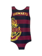 Character Yellow Harry Potter Hogwarts Stripe Swimsuit - Image 1 of 2