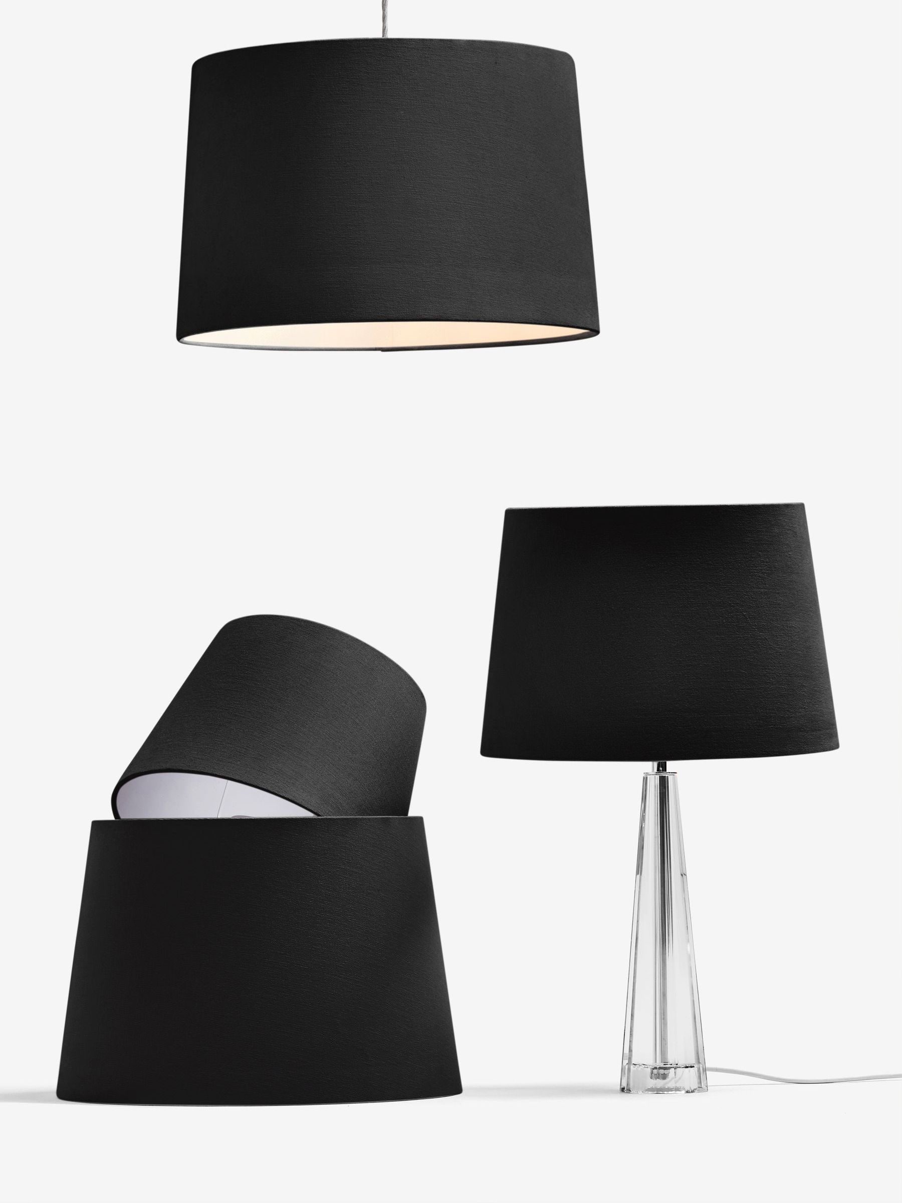 Charcoal lamp shade next discount