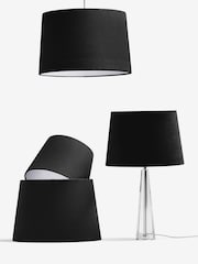 Charcoal Grey Lamp Shade Ceiling Light - Image 4 of 4