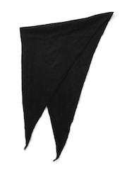 Black Triangle Knitted Scarf - Image 4 of 4
