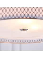 Gallery Home Silver Pendant Keela Ceiling Light - Image 5 of 8