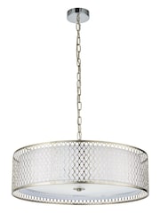 Gallery Home Silver Pendant Keela Ceiling Light - Image 8 of 8