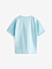 Blue 100% Cotton Paddington Bear Short Sleeve T-Shirt (3mths-8yrs) - Image 6 of 8