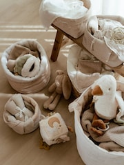 Little Dutch Pure Soft Beige Large Storage Basket - Image 3 of 3