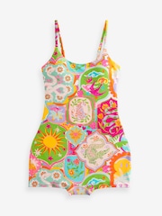 Never Fully Dressed Multi Brights Leotard Swimsuit - Image 5 of 5