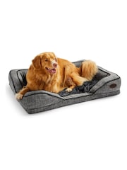 Silentnight Grey Luxury Orthopaedic Support Pet Bed - Image 1 of 9