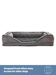 Silentnight Grey Luxury Orthopaedic Support Pet Bed - Image 4 of 9