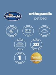 Silentnight Grey Luxury Orthopaedic Support Pet Bed - Image 9 of 9