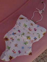 Never Fully Dressed Ecru Tummy Control Ibiza Bandeau Swimsuit - Image 5 of 6