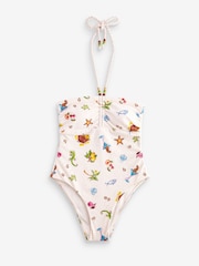 Never Fully Dressed Ecru Tummy Control Ibiza Bandeau Swimsuit - Image 6 of 6