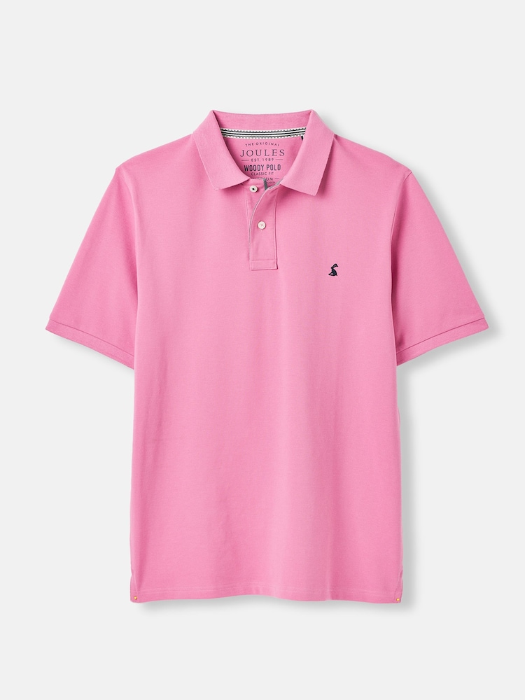 Joules Woody Mauve Classic Fit Polo Shirt - Image 1 of 1