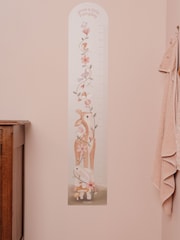 Little Dutch Fairy Garden Pink Growth Chart Wall Decall - Image 2 of 3
