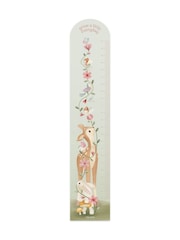 Little Dutch Fairy Garden Pink Growth Chart Wall Decall - Image 3 of 3