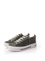 Pantofi sport masivi cu fermoar și talpă filiciană Moda in Pelle Dantelă - Image 2 of 4