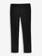 Black Tailored Fit Stretch Smart Trousers - Image 4 of 4