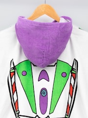 Vanilla Underground White Toy Story Character 100% Cotton Towel Poncho - Image 2 of 5