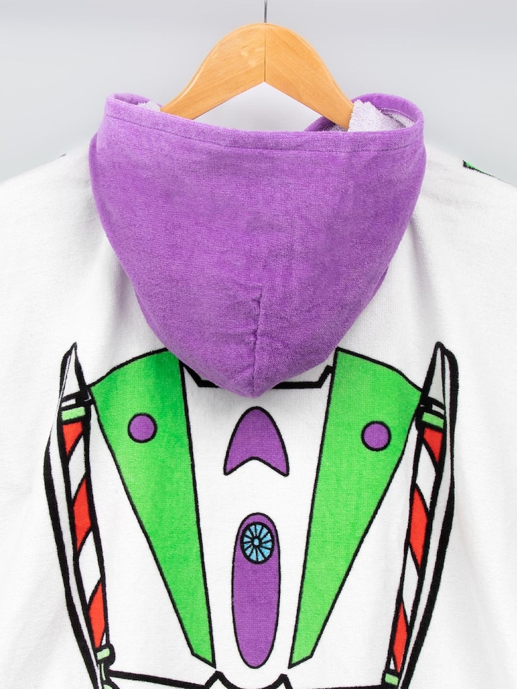 Vanilla Underground White Toy Story Character 100% Cotton Towel Poncho - Image 2 of 5
