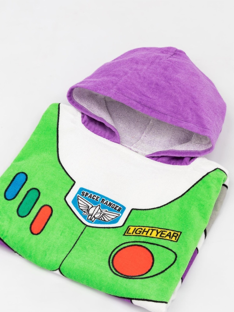 Vanilla Underground White Toy Story Character 100% Cotton Towel Poncho - Image 5 of 5