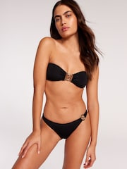 Victoria's Secret Black Hardware Brazilian Briefs - Image 1 of 4