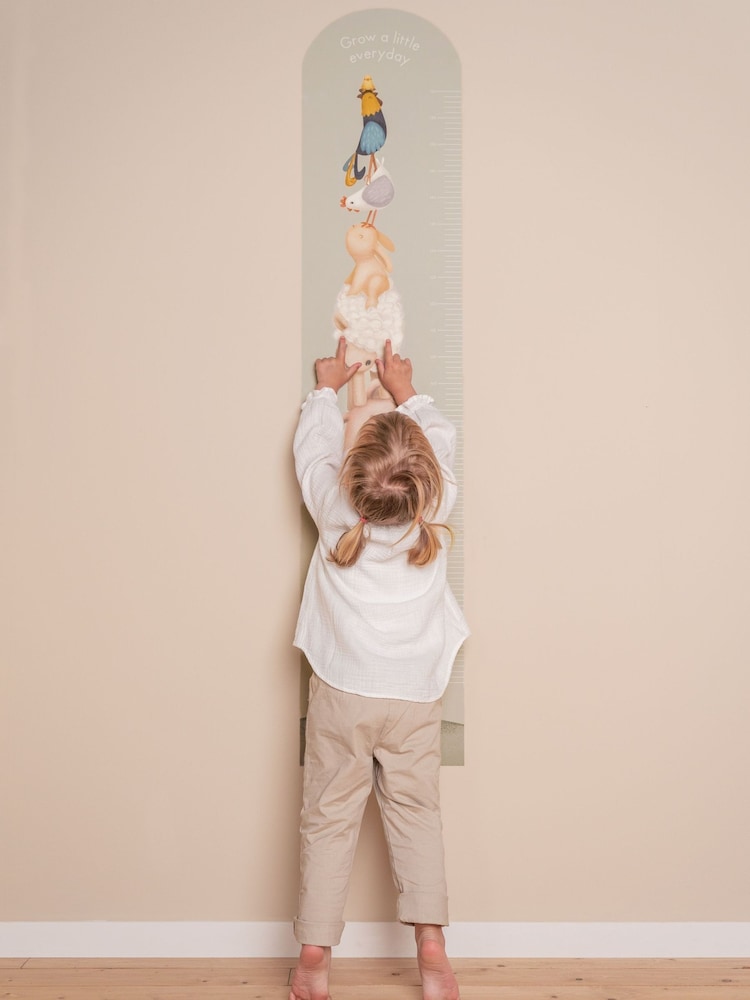 Little Dutch Green Little Farm Growth Chart Wall Decall - Image 1 of 3 Little Dutch Green Little Farm Growth Chart Wall Decall - Image 1 of 3