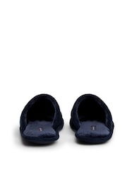 Tommy Hilfiger Blue Flag Embroidery Corduroy Slippers - Image 4 of 6