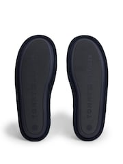 Tommy Hilfiger Blue Flag Embroidery Corduroy Slippers - Image 6 of 6